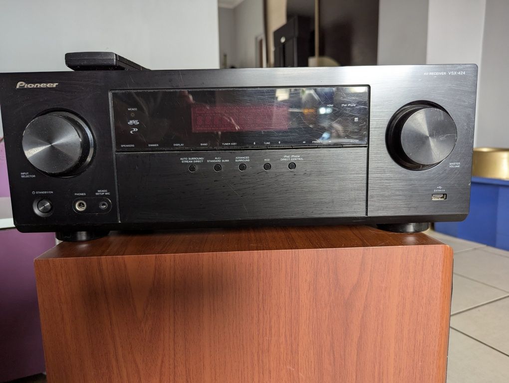 Amplituner Kino domowe Pioneer VSX-424-K