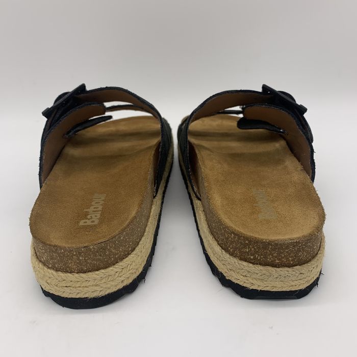 Buty damskie klapki czarne skórzane BARBOUR PAMELA rozmiar 40/41