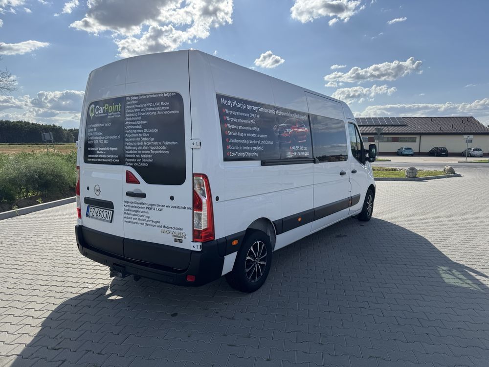 Opel Movano 2,3 cdti 136 KM FV 23 % 7 osobowy