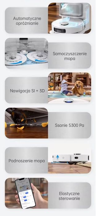 Nieużywany robot sprzątający mopujacy Dreame L10s Ultra