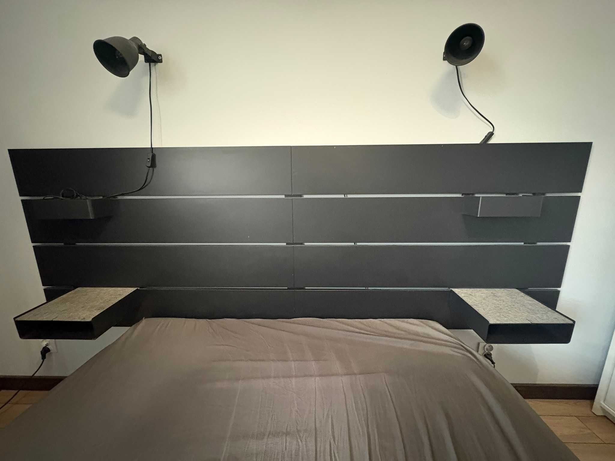 Łóżko IKEA NORDLI 140x200 Komplet Stan BdB