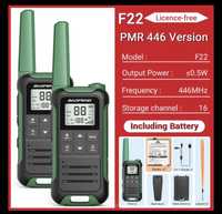 Рації Baofeng F/T22 PMR. Ціна 849 -2шт (пара) Ліхтарик Typ-С