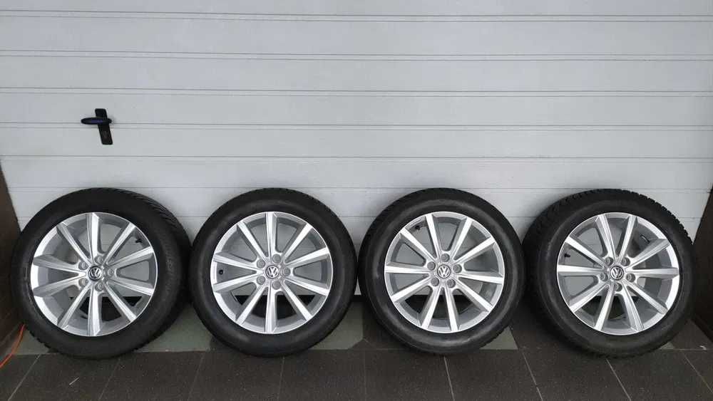 Koła Vw Polo VI Skoda 16" opony zima 185/60/16 Bridgestone (OL1529)