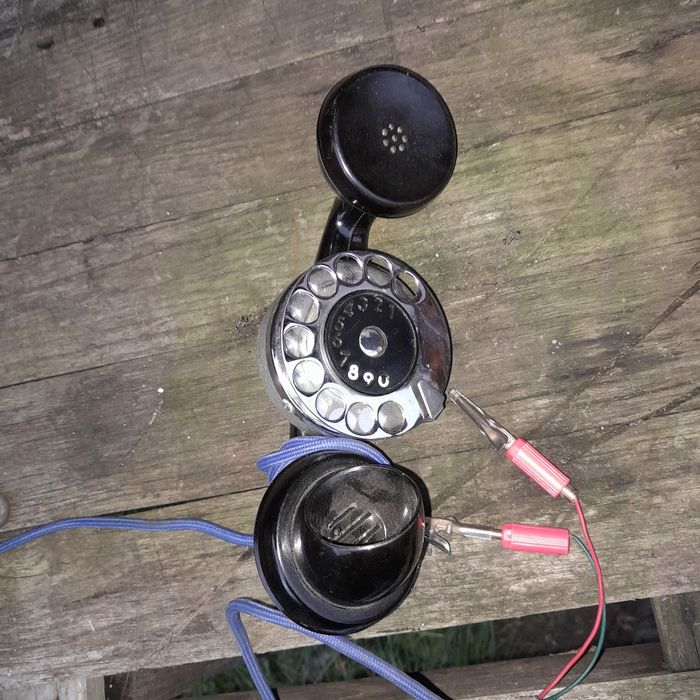 Telefon słuchawka monterska