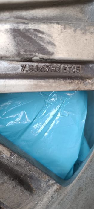 Org Alufelgi Audi A4B8 17 5x112 +Opony Continental zimowe