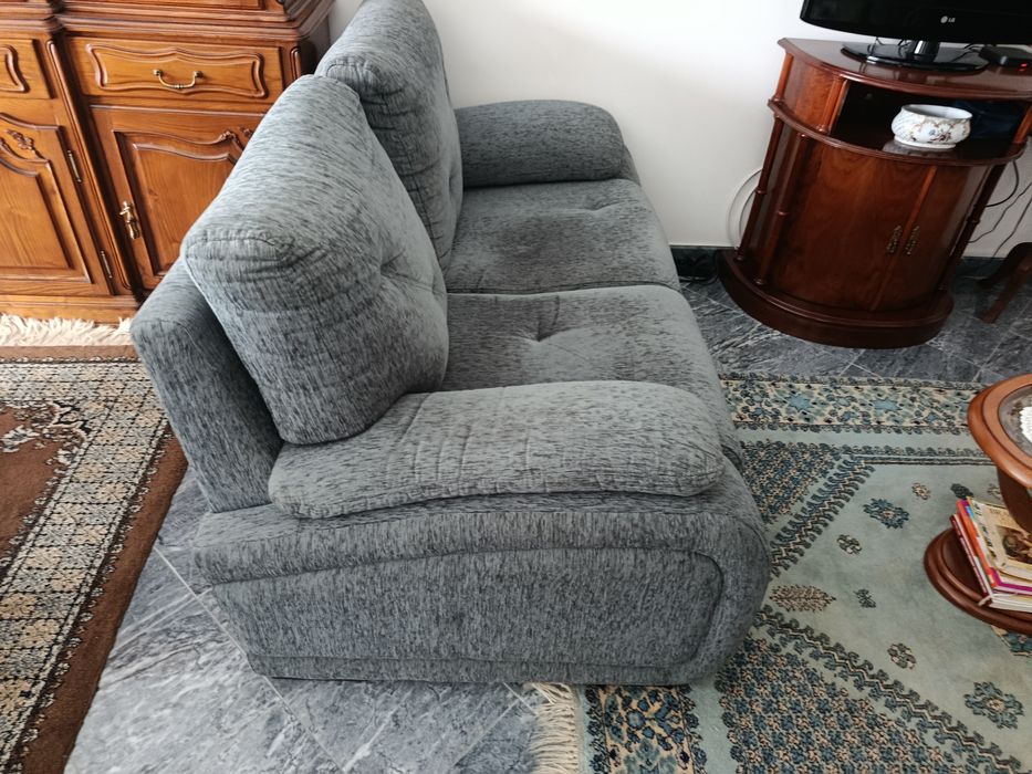 Dois Sofás de Sala Azuis