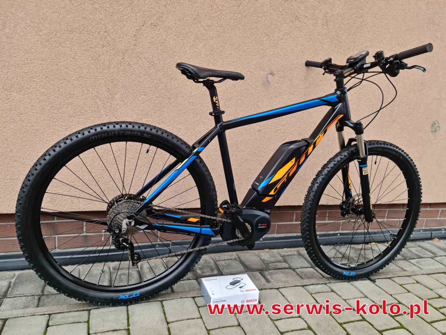 Rower elektryczny Górski MTB SCOTT koła 29 ALU shimano SLX WYSYŁKA