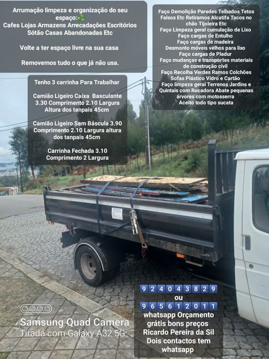 Faço cargas de Entulho e outros serviços