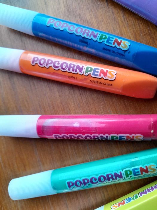 Magic Pen popcorn 3d magiczny długopis 6 sztuk flamastry nowe outlet