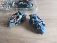 Warhammer 40k Space Marines Bikes X2 + resztki