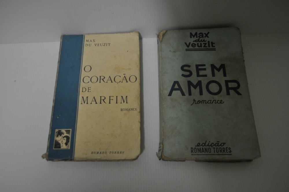 2 Livros Vinatage de Max du Veuzit