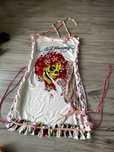 sukienka ed hardy biala