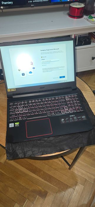 Acer Nitro 5 i5 10300 Geforce RTX 2060 6GB super stan, pudlo zasilacz!