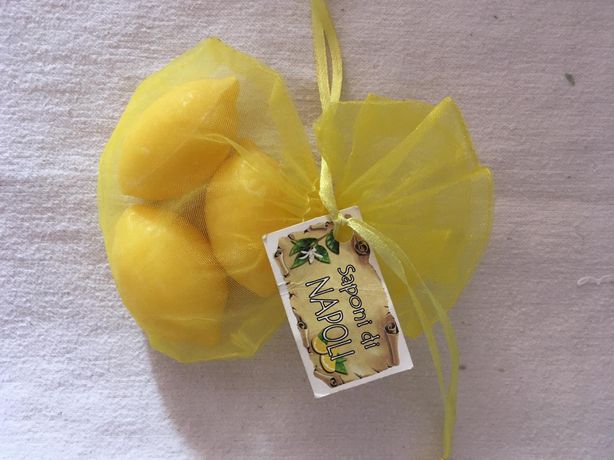 Подарочное мыло лимонное в виде лимона Италия