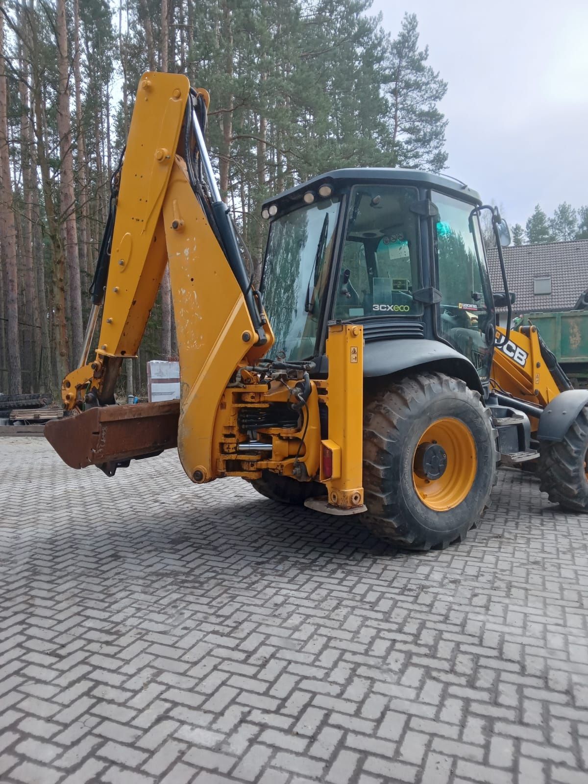 Koparko ładowarka JCB 3cx torqelock szybka skrzynia dzojstik