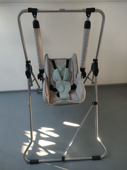 Huśtawka Stojąca/Leżaczek ADBOR z tacką do karmienia