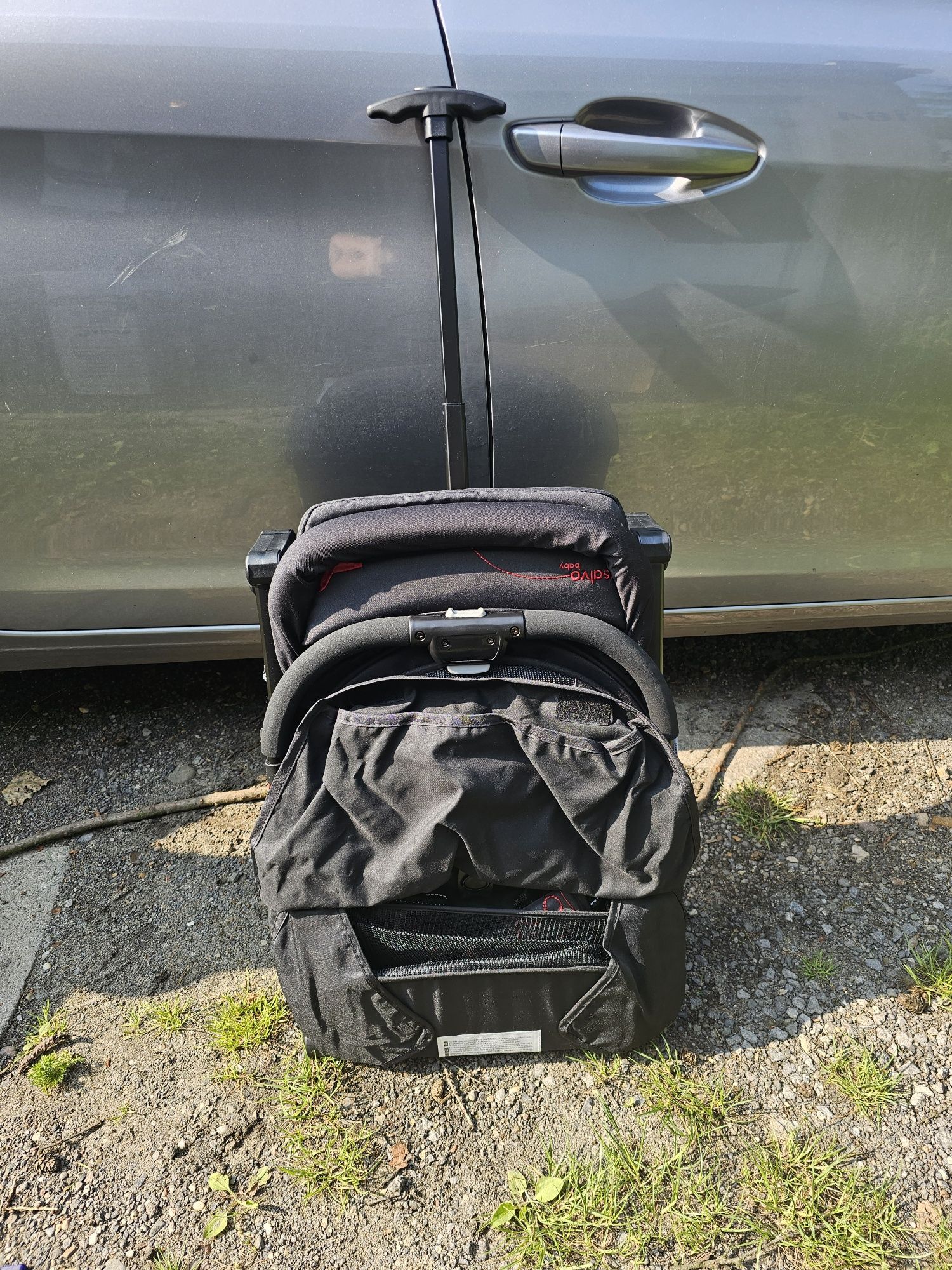 Wózek spacerowy Asalvo baby Flight spacerówka walizka