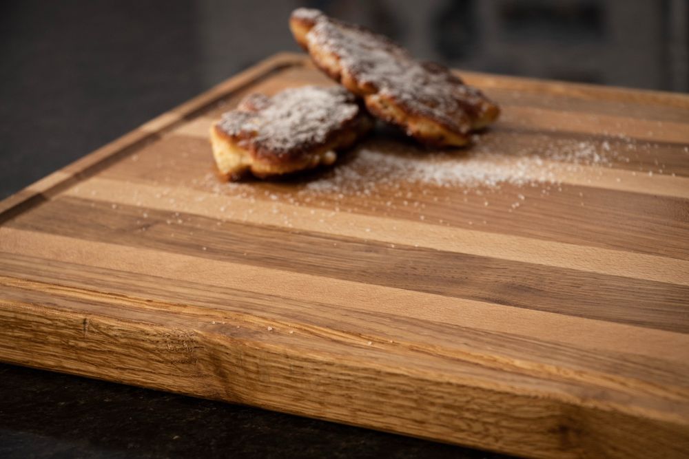 Deska do krojenia dębowo-bukowa idealna na wielkanoc!