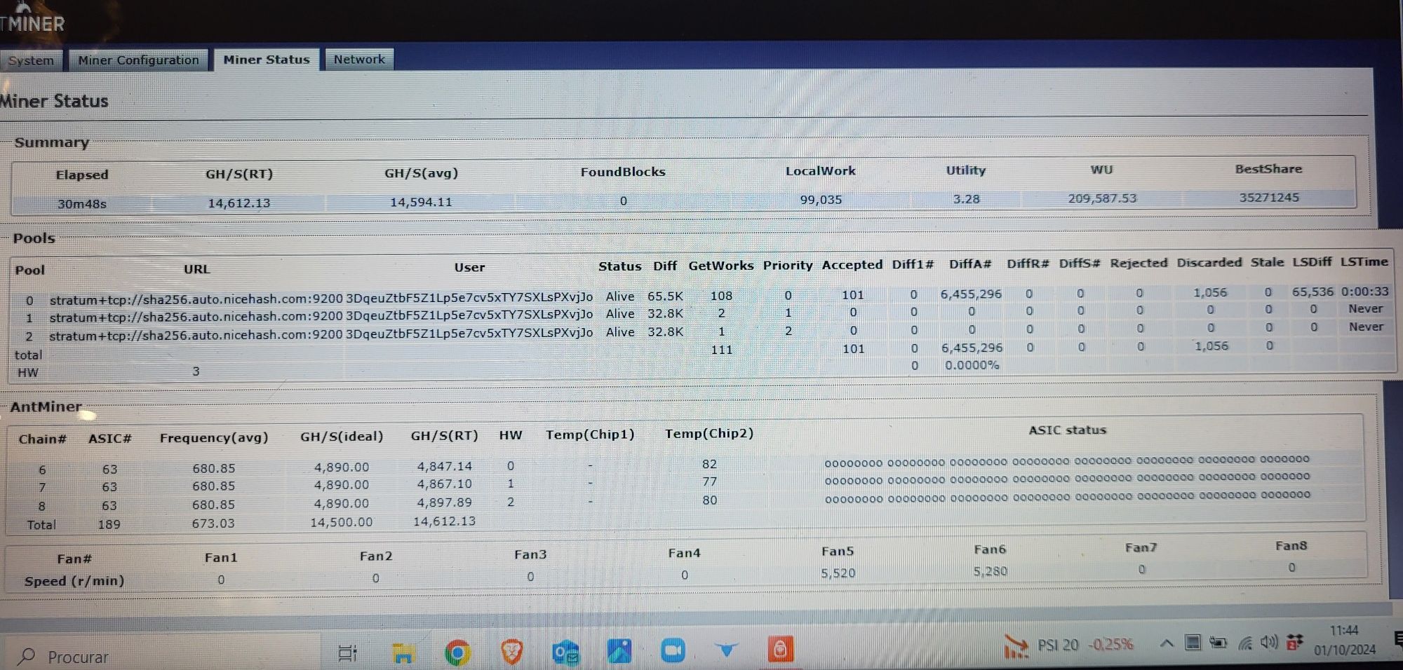 Antminer S9 como nova, fonte 1800w