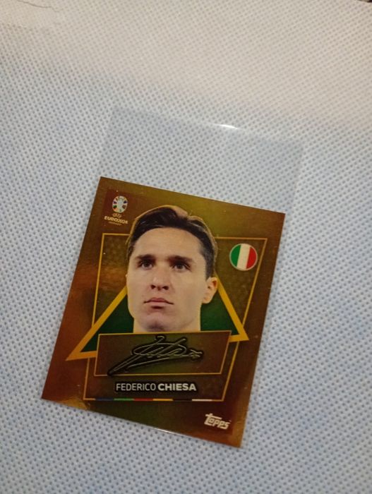 Cromo Topps Euro Federico Chiesa