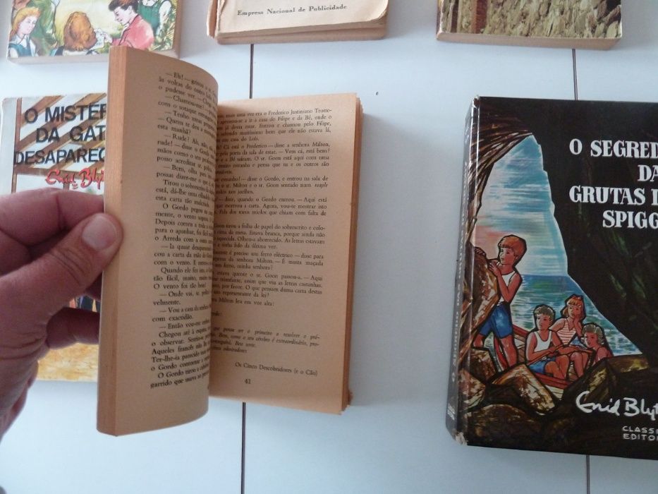 Livros vintage Enid Blyton