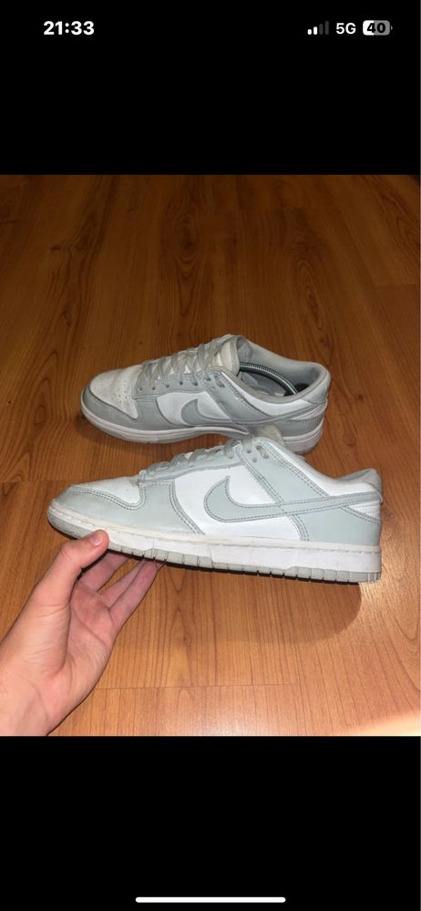 Nike dunk low white N40