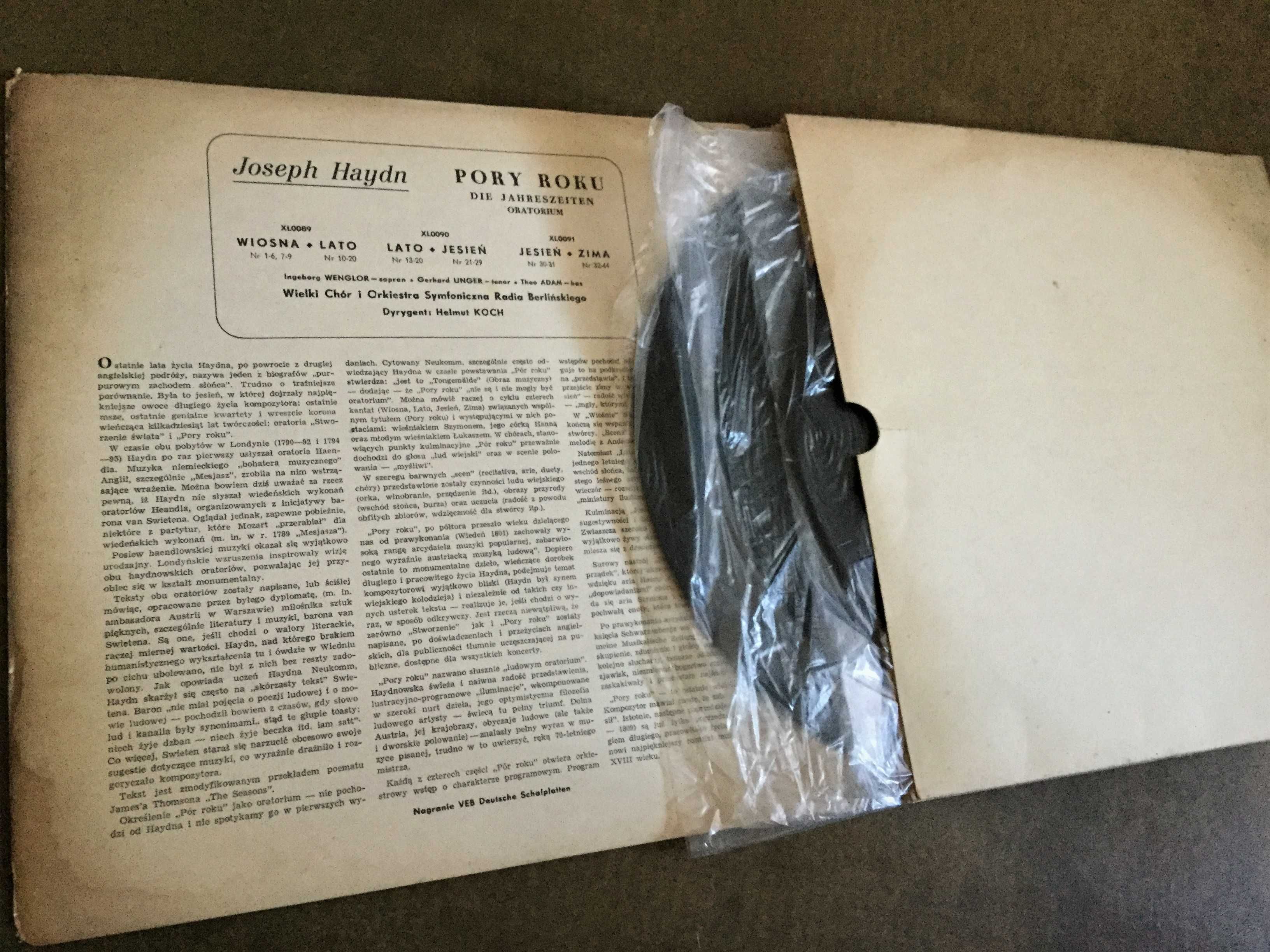 Haydn - Pory Roku 3LP BOX Winyl  Klasyka