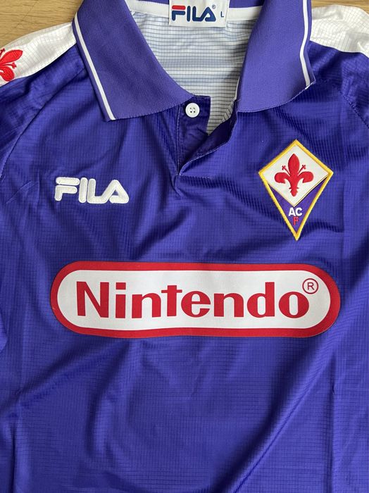 Ретро игровая футболка,форма,лонгслив Фиорентина(Fiorentina) Батистута