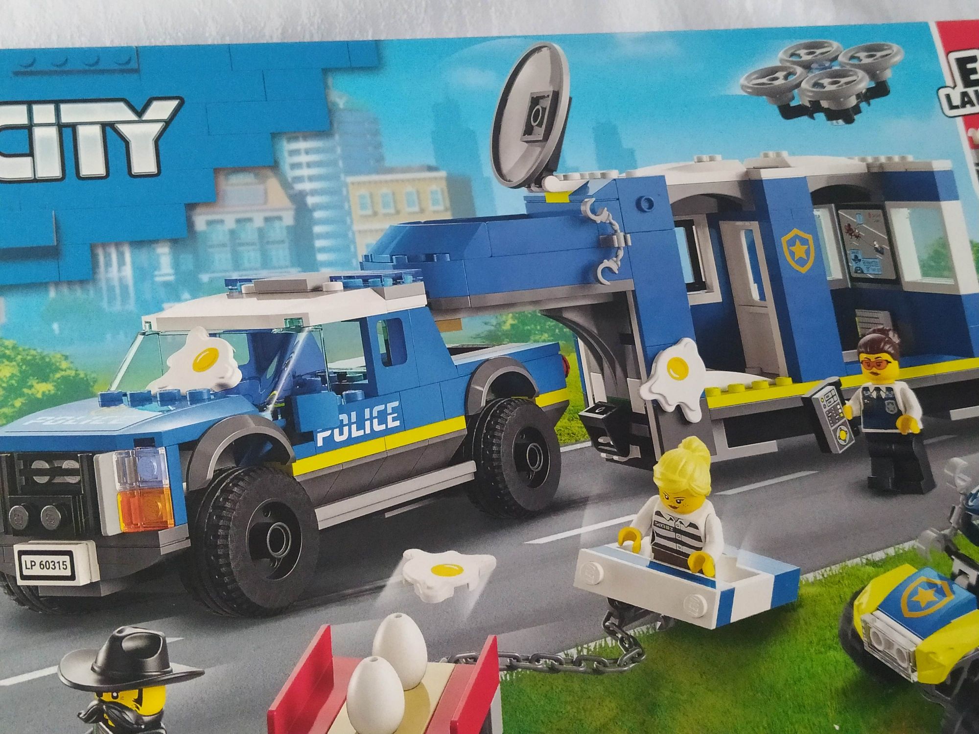 LEGO City, Mobilne centrum dowodzenia policji, stan Bardzo Dobry