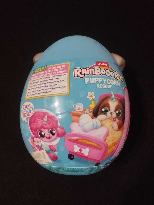 ZURU RAINBOWCORNS Puppycorn Rescue Pluszowy jednorożec