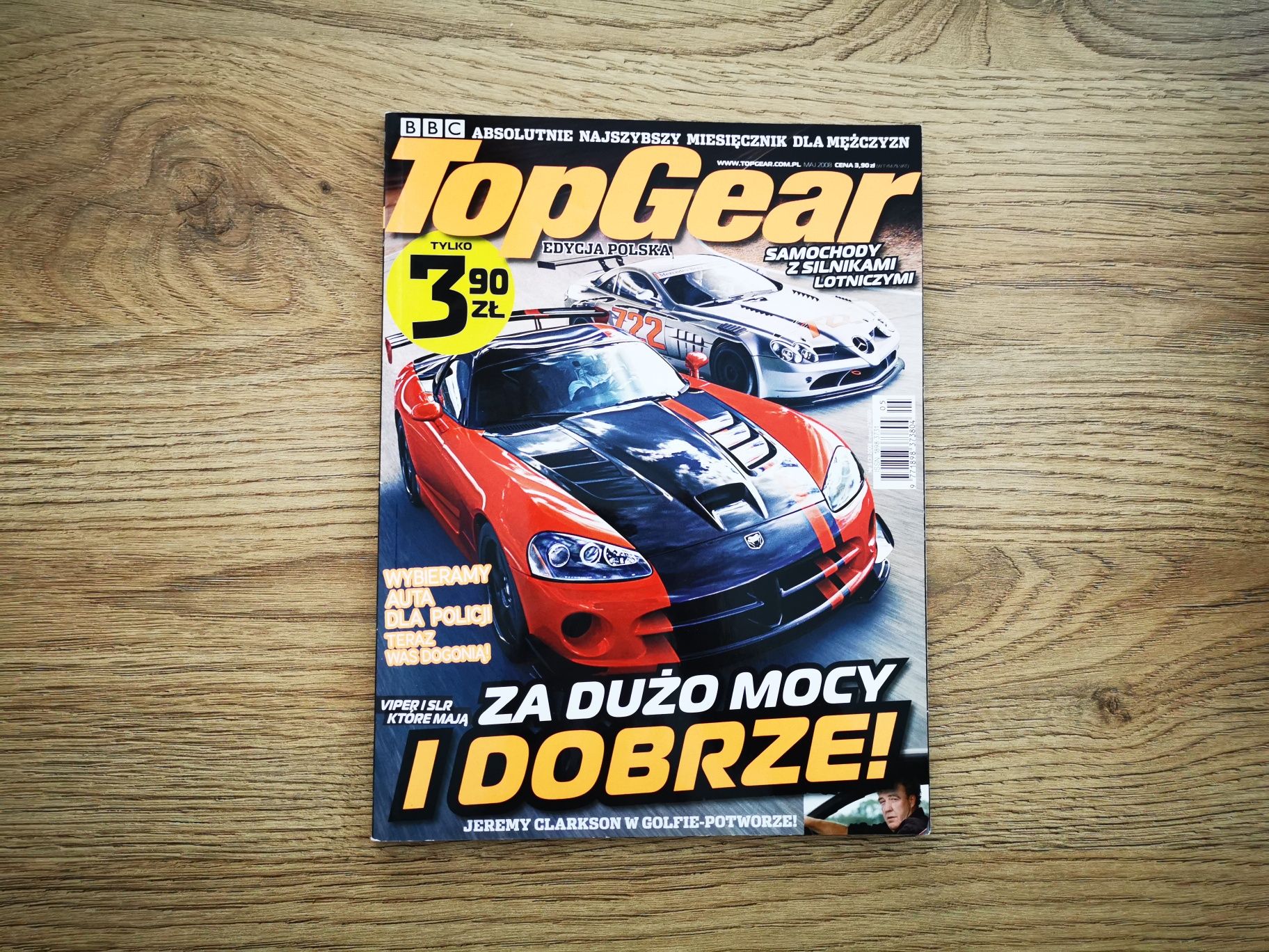 Czasopismo Top Gear numer 3 - 09.2008