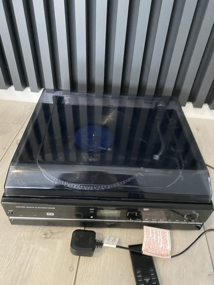 Gramofon Turntable Cassette