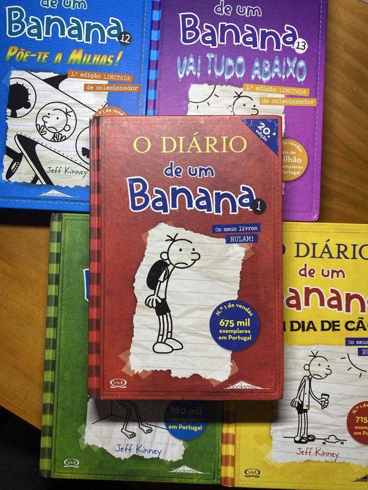 Coleção O diário de um banana