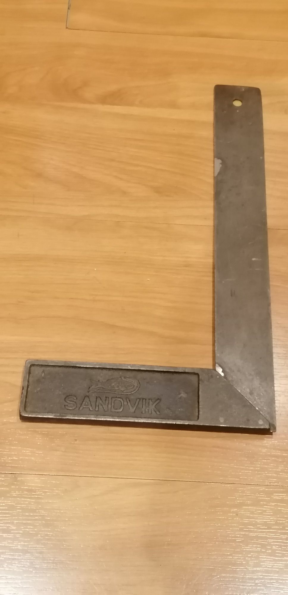 Esquadro carpinteiro antigo sandvik