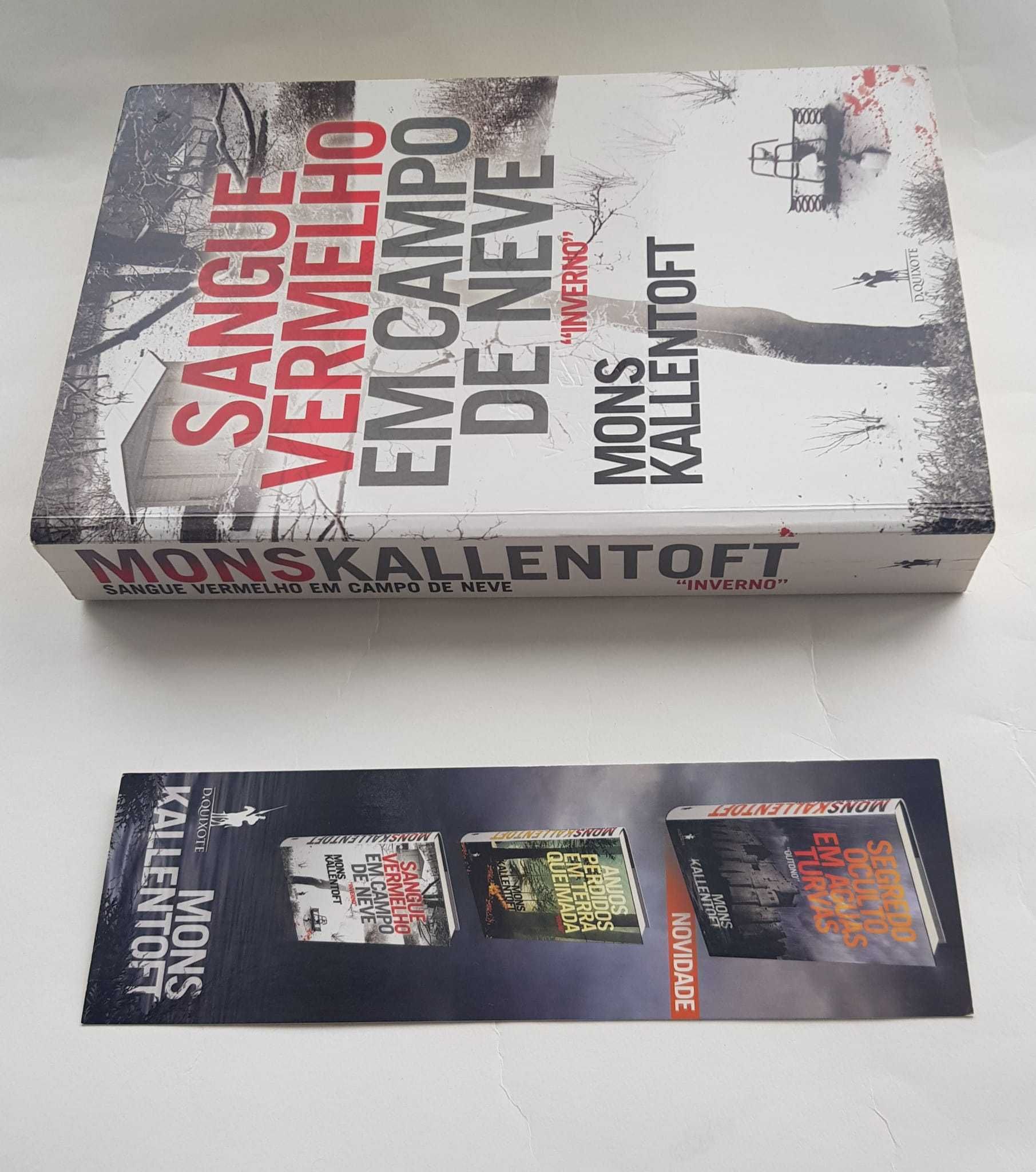 'Sangue Vermelho em Campo de Neve',  de Mons Kalentoft.