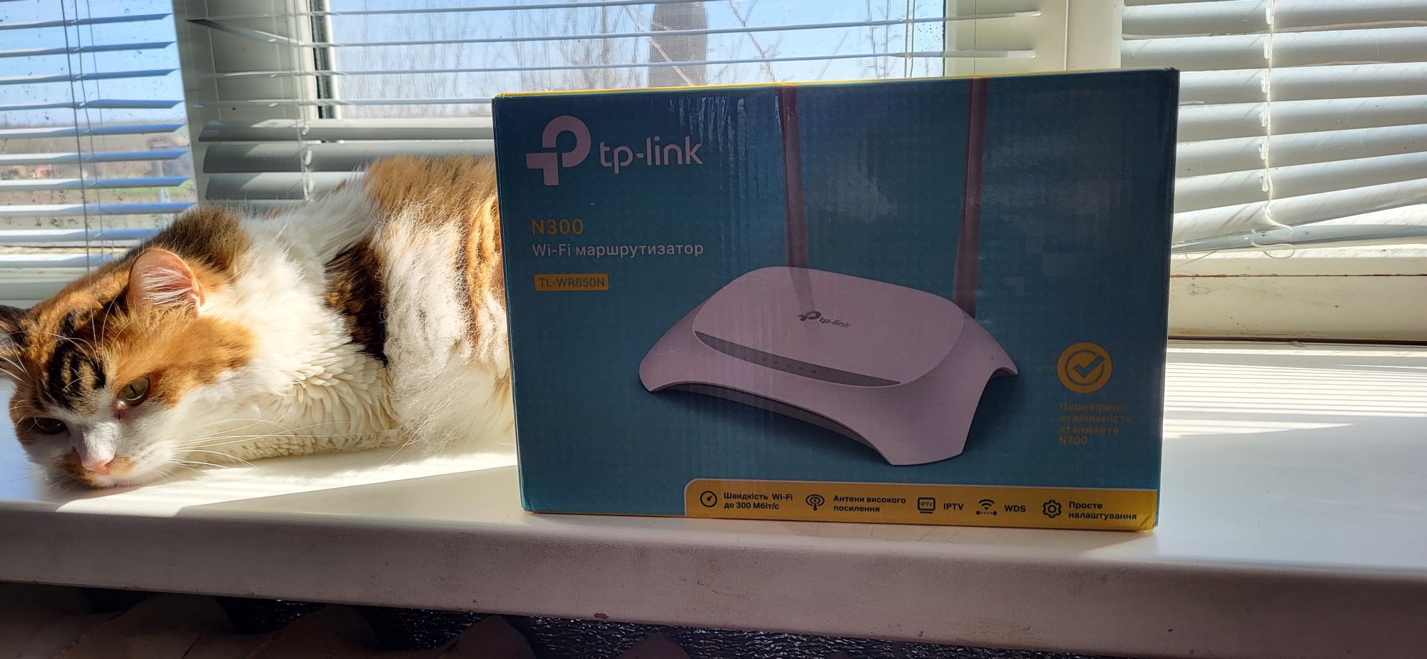 Роутер TP-Link TL-WR-850N (прошивка оператора NetIP)