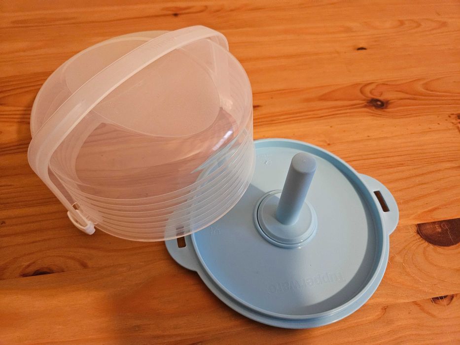 Tupperware mini pojemnik na ciasto lub płyty CD