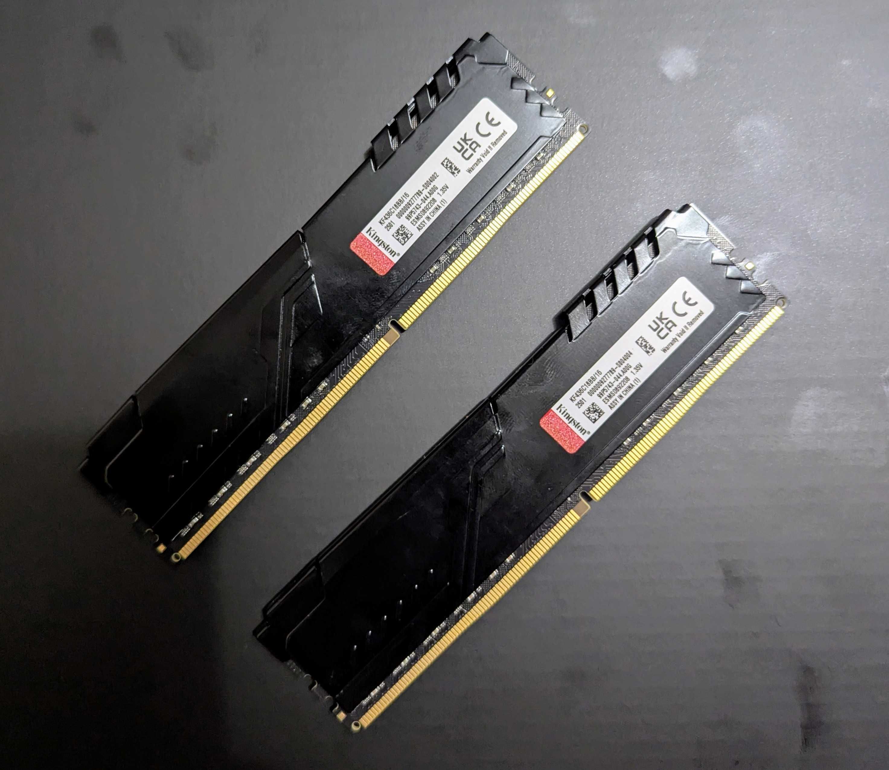 kingston Fury DDR4 32GB (2×16) 3600 MHz