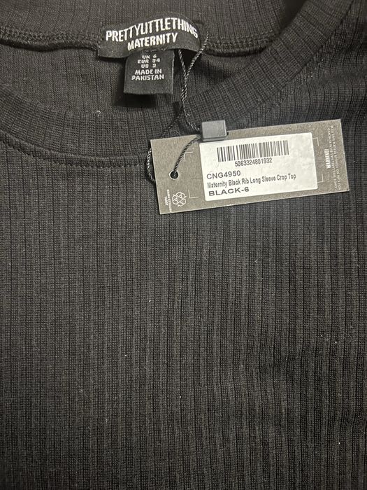 Кроп топ від бренду PLT, розмір S.