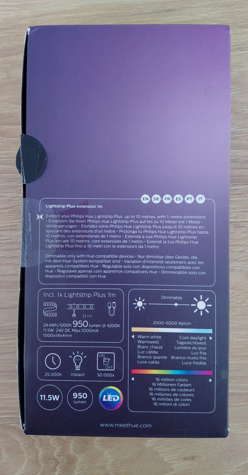 Philips Hue Lightstrip Plus 1m Taśma Led