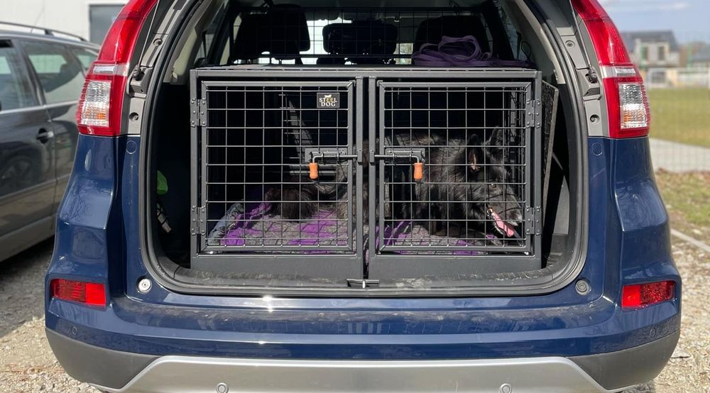 Klatka transportowa dla psa SteelDog bezpieczna, stalowa