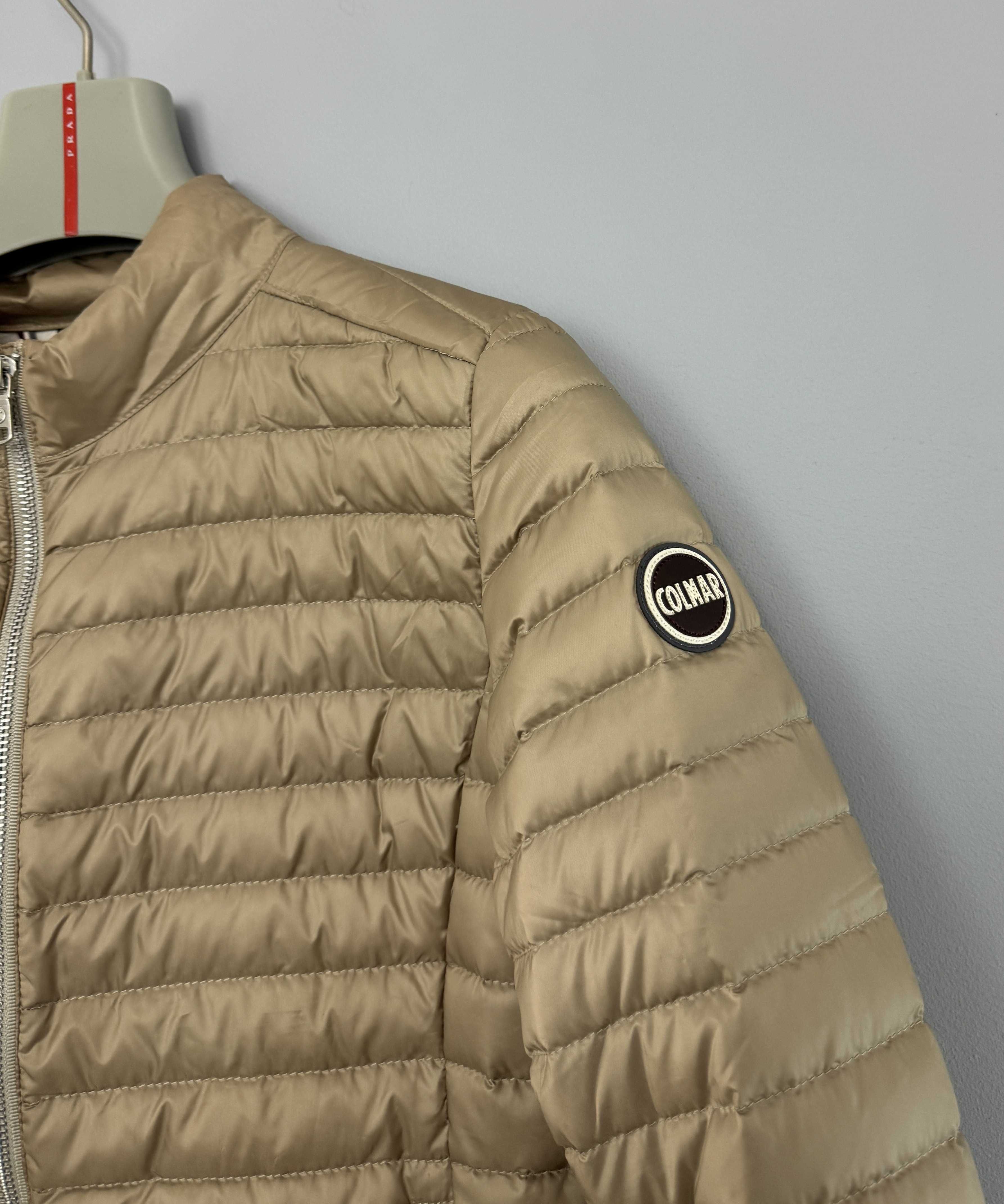 Lekka Kurtka Puchowa Damska Colmar Quilted Down Jacket Rozmiar 42
