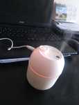HUMIDIFICADOR com Luz LED para purificar o AR (NOVO) ligação USB