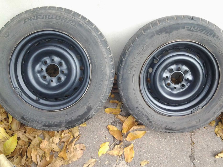 Диски с резиной (зима) R-13х98х4 диски ВАЗ.