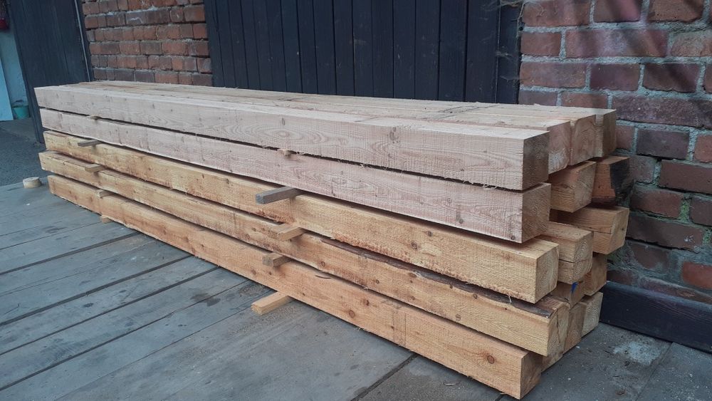 Kantówki modrzewiowe