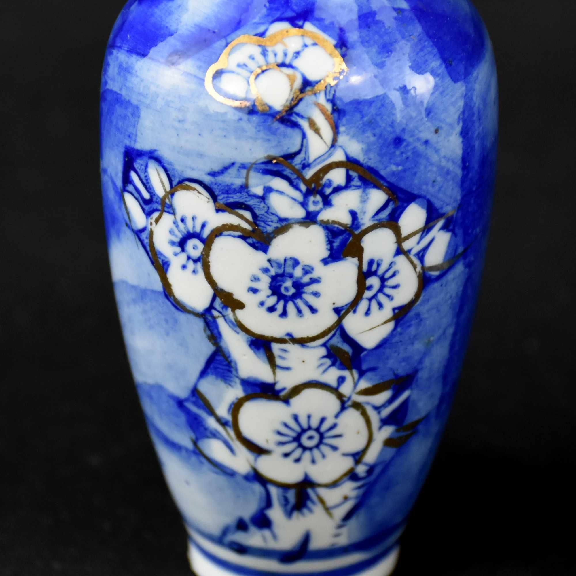 Par pequenas jarras, Porcelana da China, Decoração Flor de Amendoeira