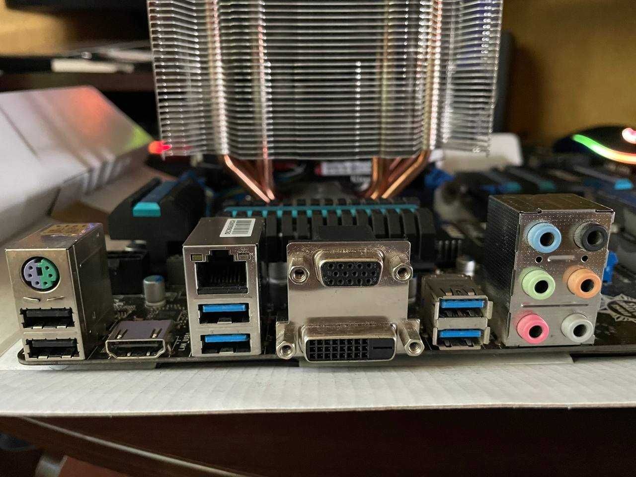 i5-4690k 3.50 ghz/16gb(2х8) DDR3/msi z97-g43/ кулер с башней