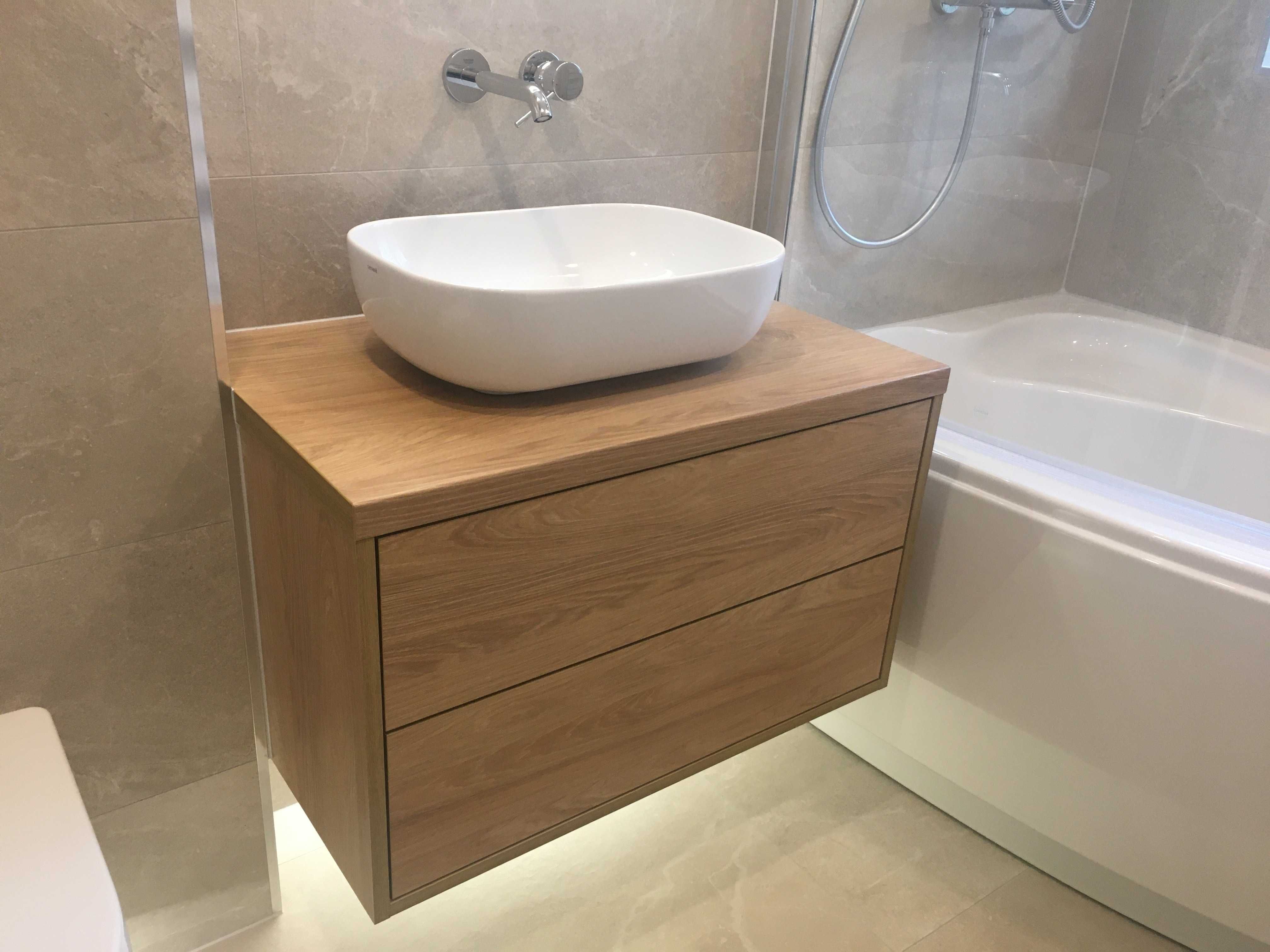 Szafka pod umywalkę - BLUM - 80 cm - meble łazienkowe