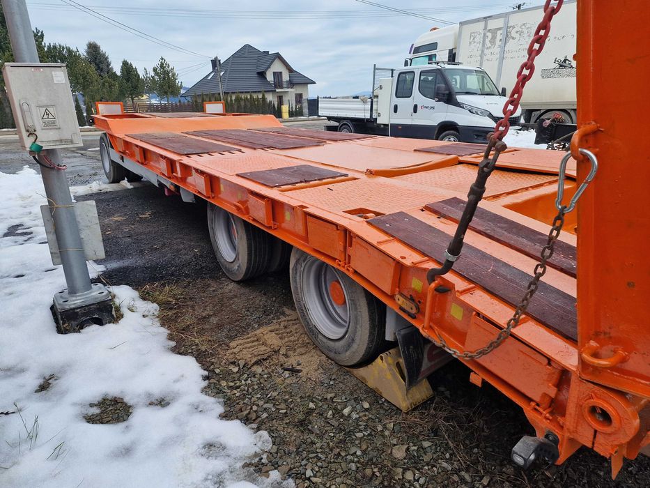 Przyczepa Niskopodwoziowa schwarzmuller 3 osiowa  fliegl wielton