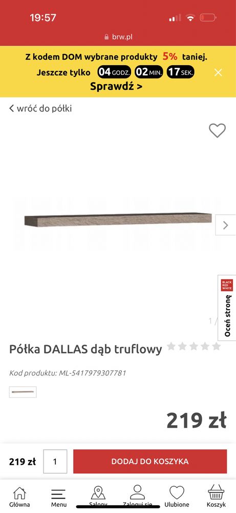 Polka BRW dab truflowy